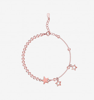 Rose Gold Charm Bracelet